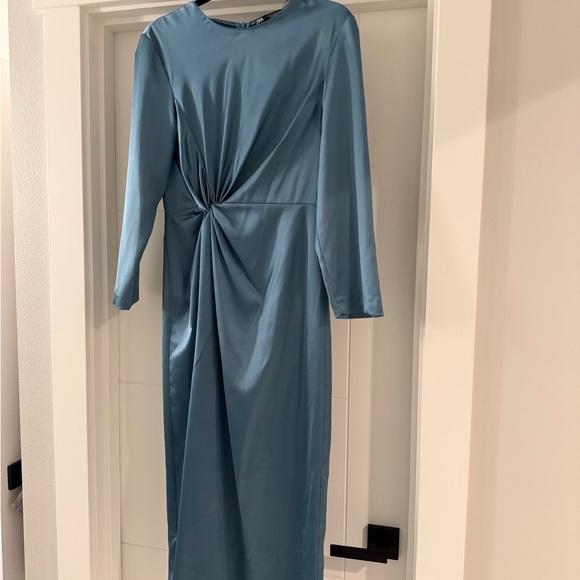 dress blue deltas Bridesmay Cocktail Dresses for Women 2024 Wedding Guest Midi with Size:16XL Long Sax Blue Evening cat_shirt_dresses